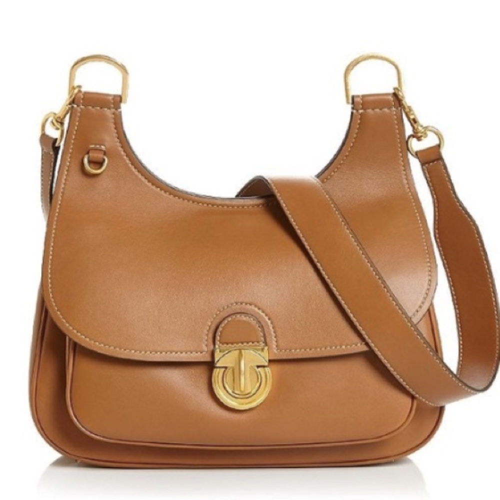 NEW Tory Burch James Saddle Bag Medium